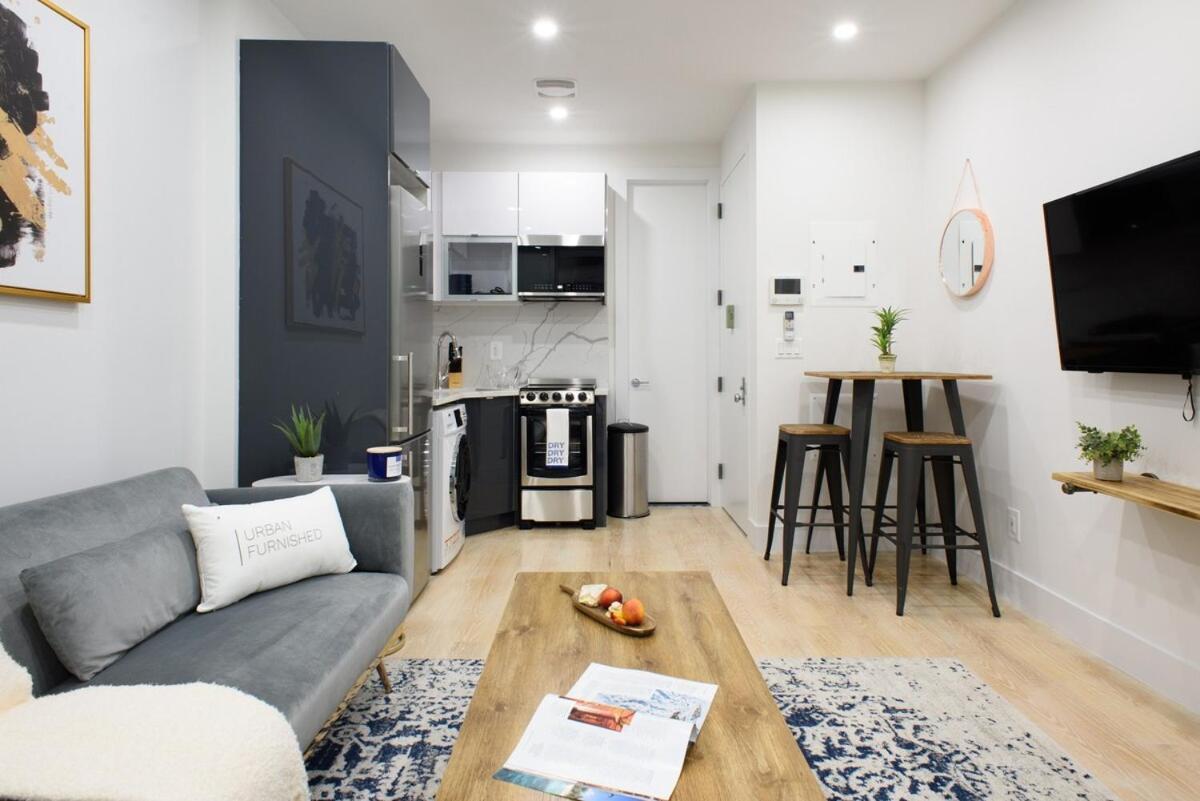78-2d New Furnished 1br Wd Walk To Park Apartment *